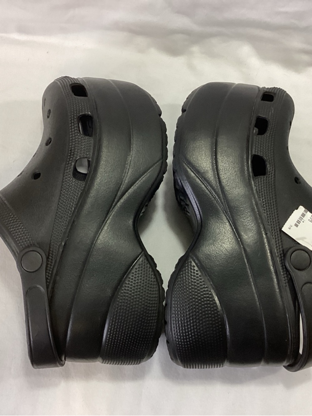 NWT Platform Clog Mules with Back Strap - Black SZ Ladies 9 - Picture 7 of 14